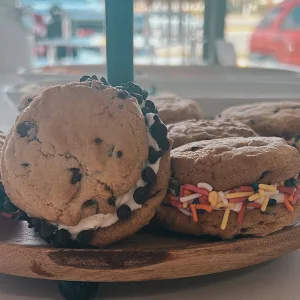 Mini Chocolate Chip Cookie Sandwiches - Sprinkles Italian Bakery and Market