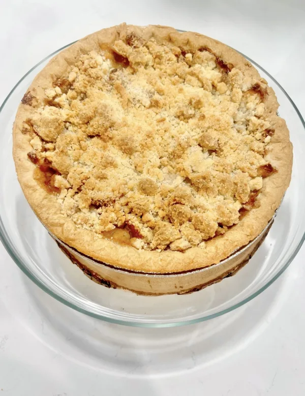 9" Crumb Topped Apple Pie