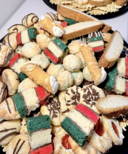 Italian Christmas Cookie Trays