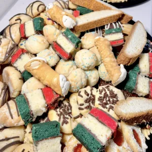 Italian Christmas Cookie Trays