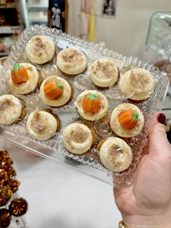 1 Dozen Mini Pumpkin Cupcakes