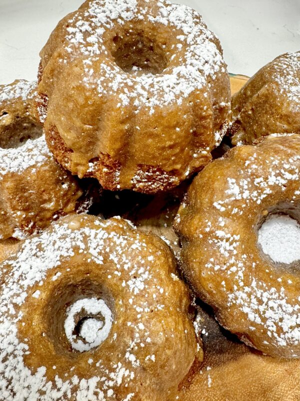 Half Dozen Mini Pumpkin Bundt Cakes