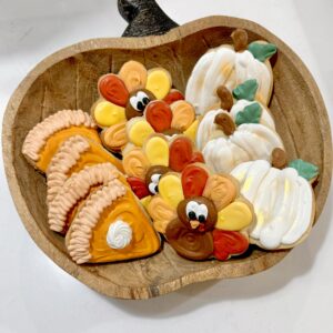 1 Dozen Assorted Thanksgiving Sugar Cookies