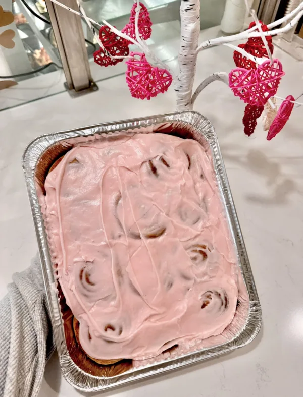 1 Dozen Pink Cinnamon Buns