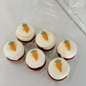 1/2 Dozen Carrot Cupcakes