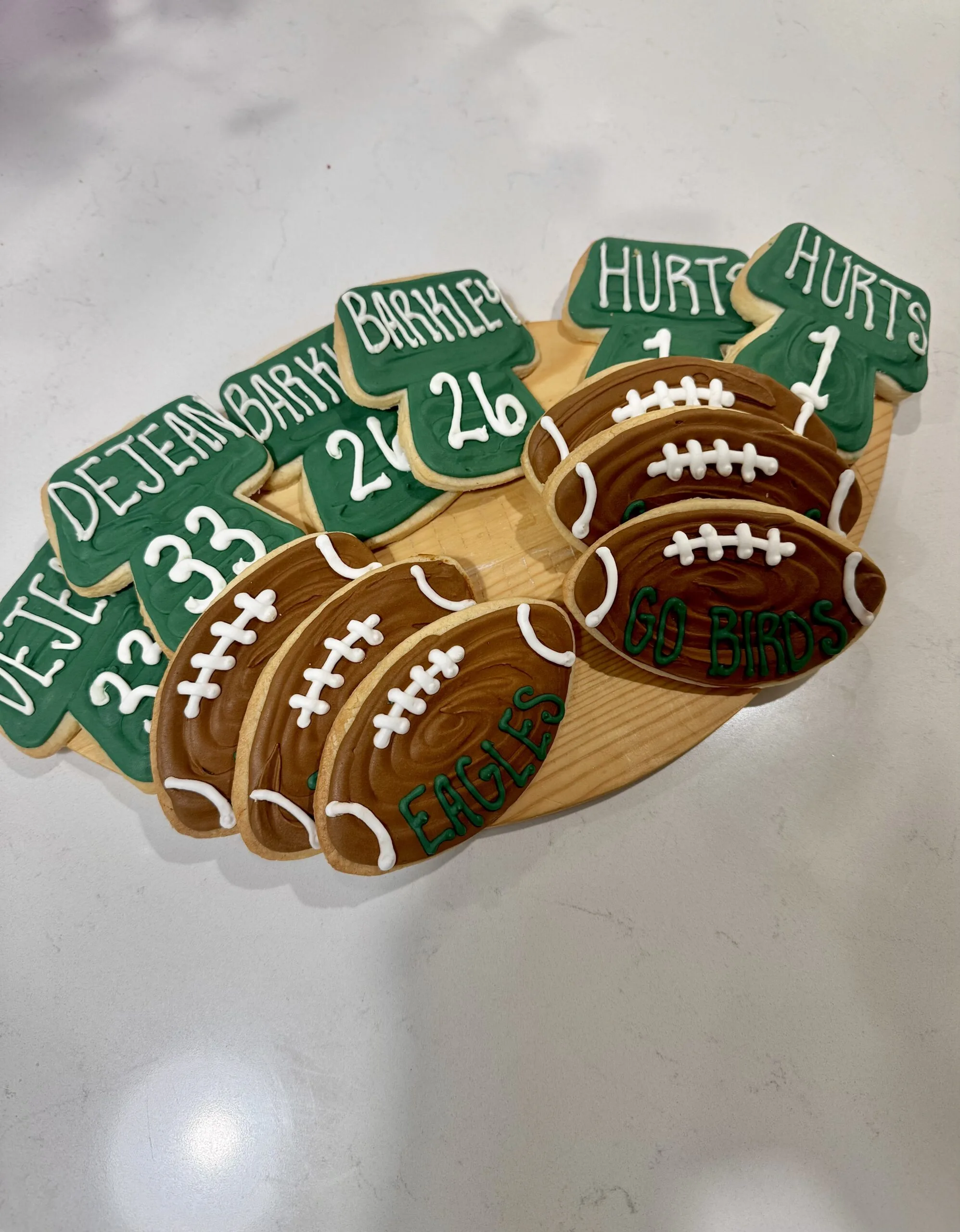 Eagles Sugar Cookies